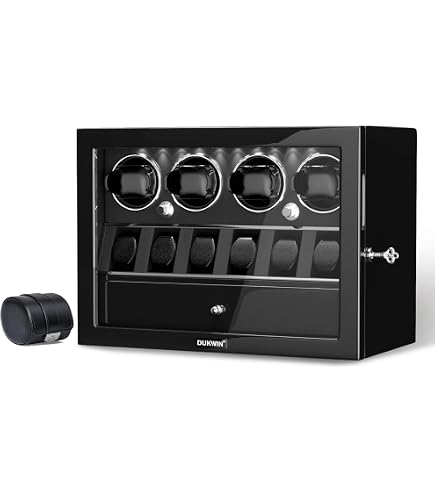 Amazon.com: DUKWIN Watch Winder for 4 Automatic Watches, Watch